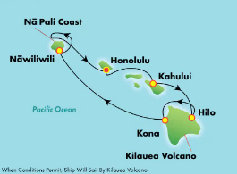 Crociera alle Hawaii - America- Norwegian Cruise Line 